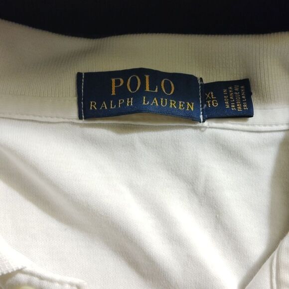 Polo by Ralph Lauren White Classic Polo Shirt - Picture 3 of 4